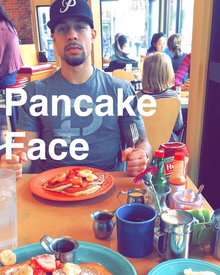 pancake face