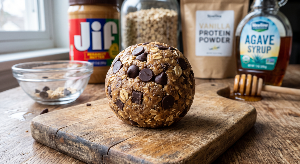 Chocolate Chip Peanut Butter Protein Balls