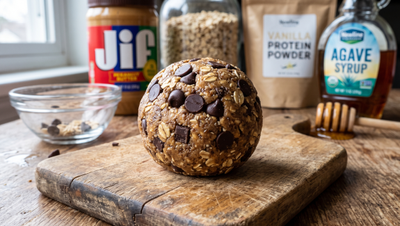 Chocolate Chip Peanut Butter Protein Balls