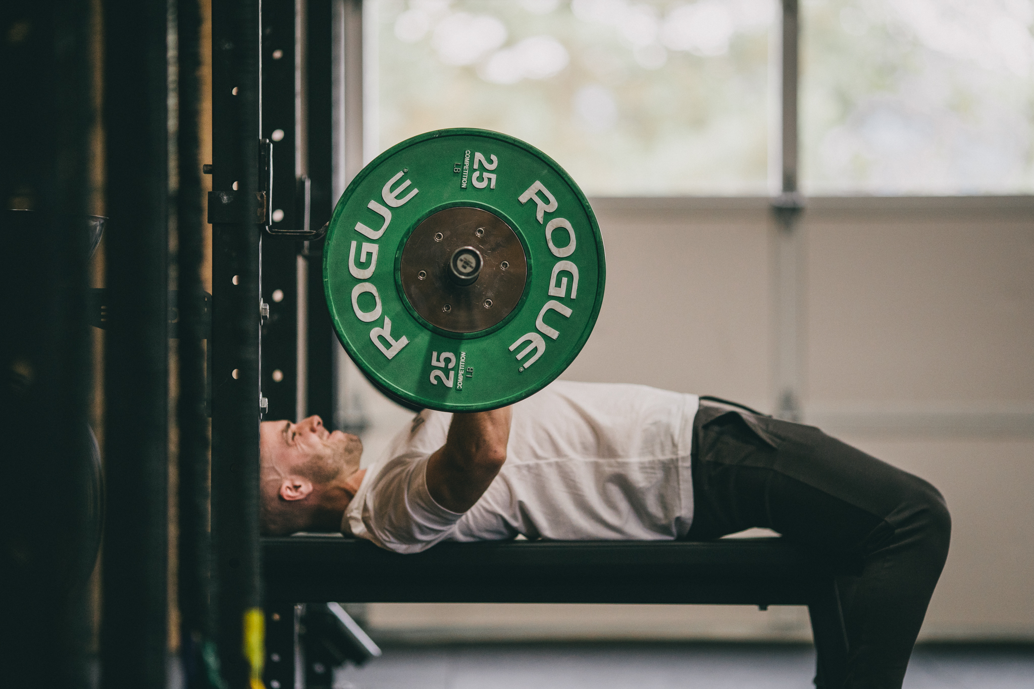 Cody Bench Pressing