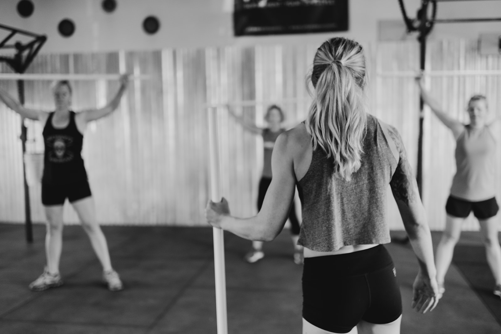 BBP Coach, Caroline, Leading a Group of Women