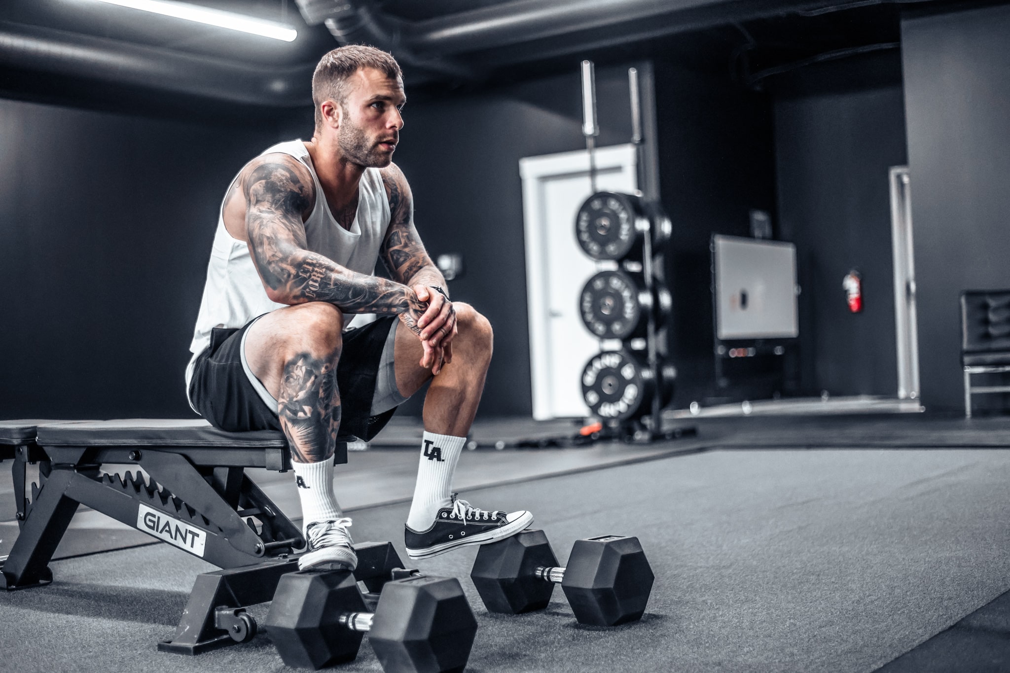 In the gym with Cody McBroom of Tailored Coaching Method