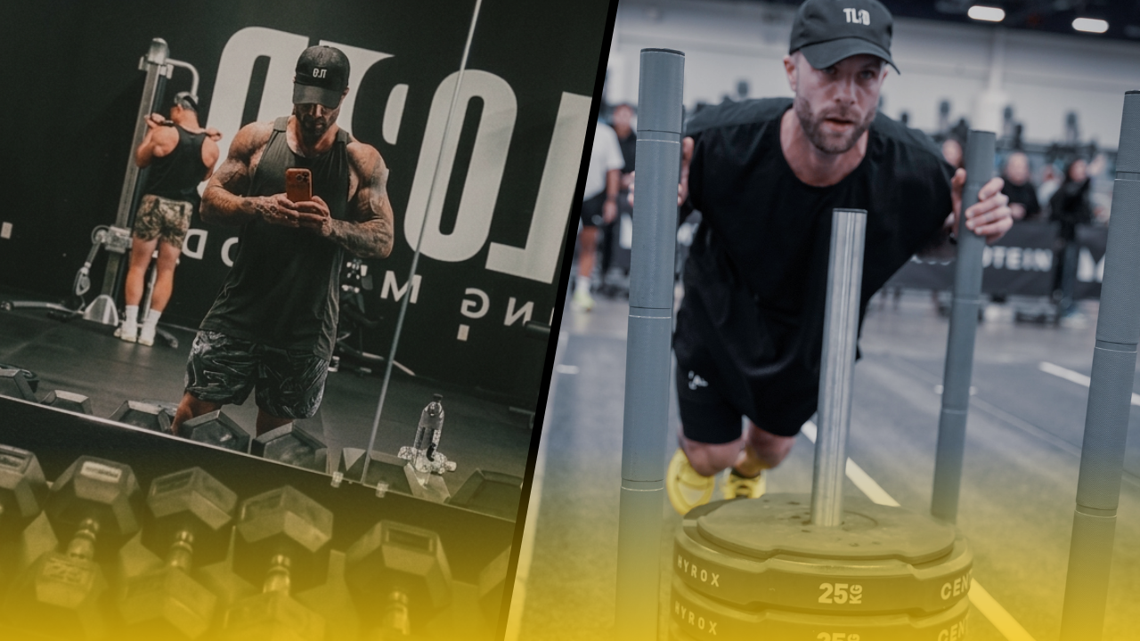 Hybrid athlete transitioning between heavy lifting and running training.